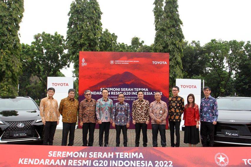 Mobil Listrik Toyota BEV BZ4X Dan Lexus UX 300e Jadi Kendaraan KTT G20