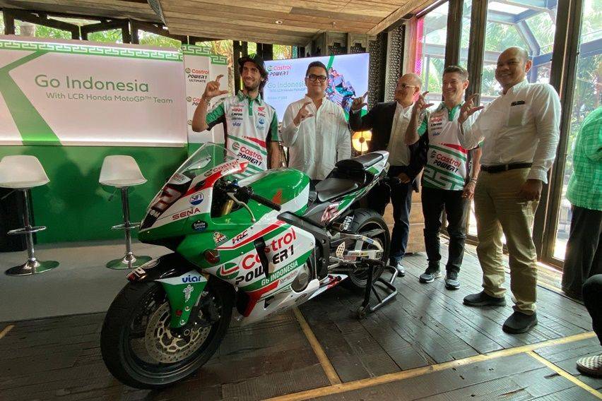 Castrol Indonesia Dan Tim Lcr Honda Kampanyekan Go Indonesia