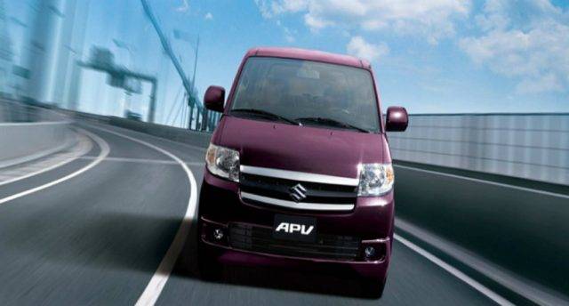 Purple Suzuki APV