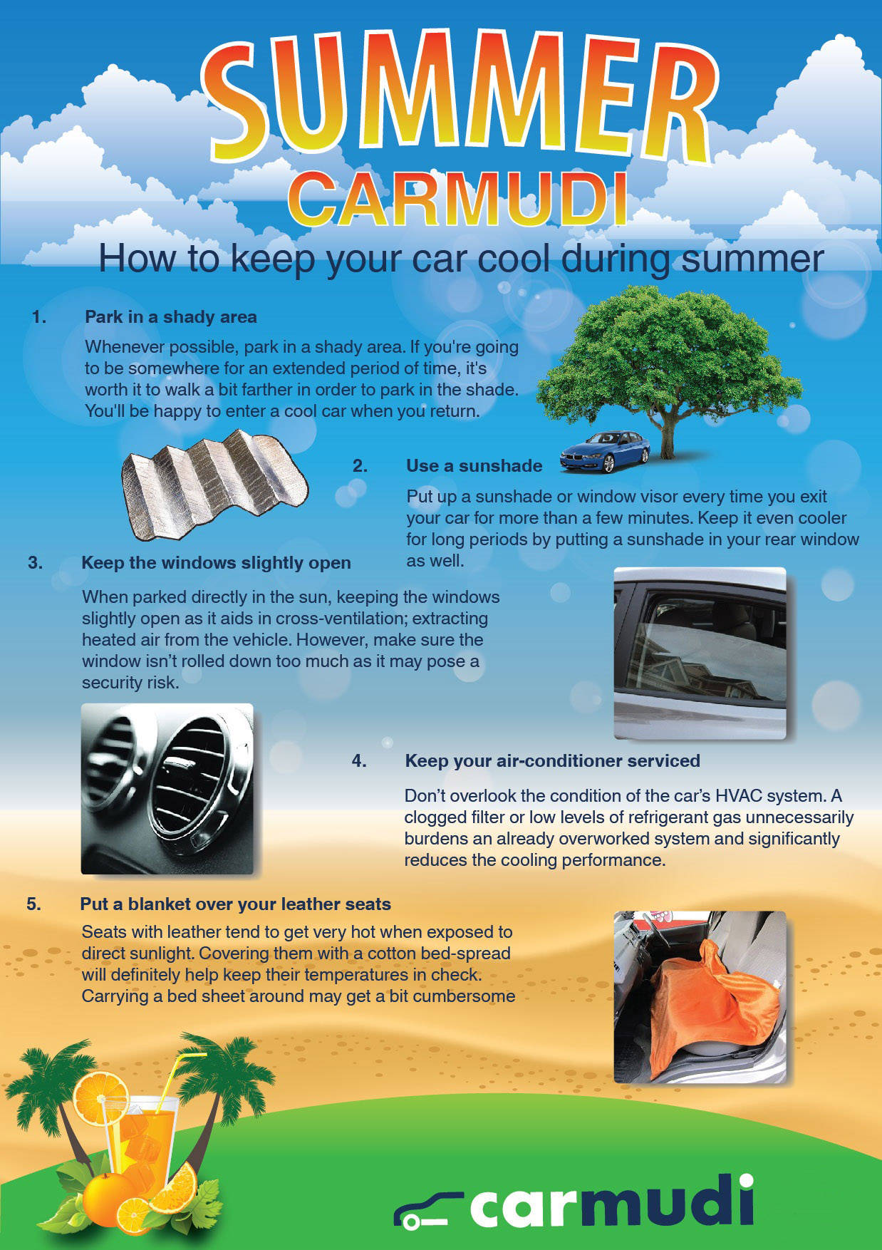 How To Keep Your Car Cool During Summer