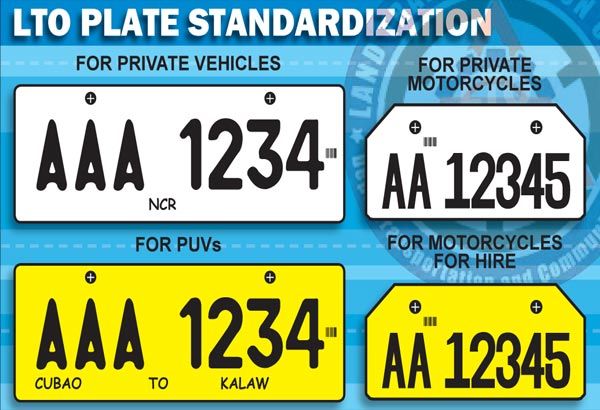 new philippine license plates