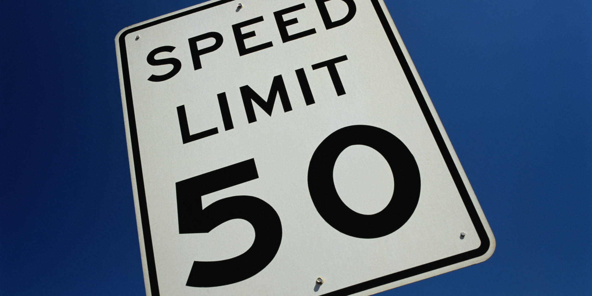 Speed limit sign