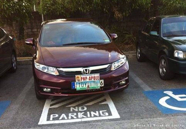 Commemorative car plate