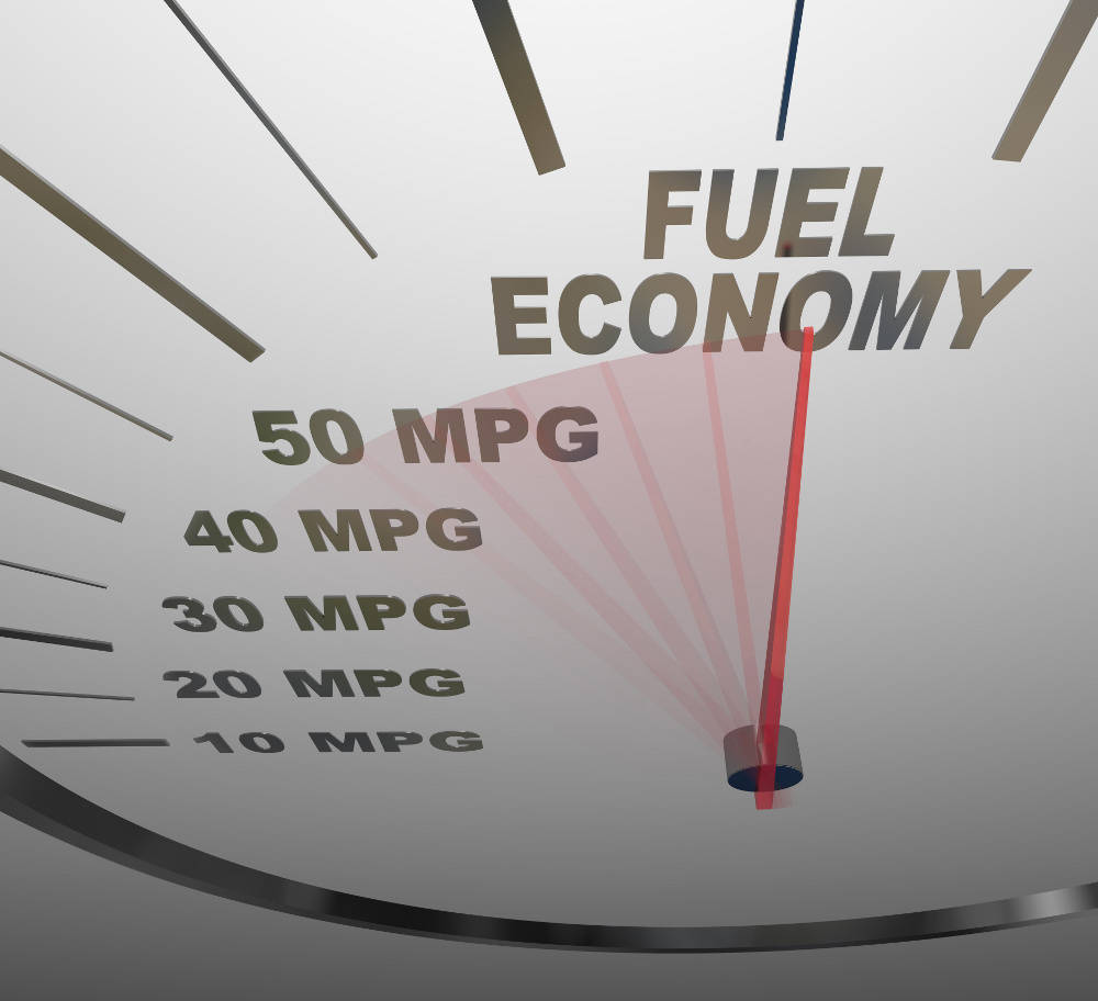 Fuel economy gauge