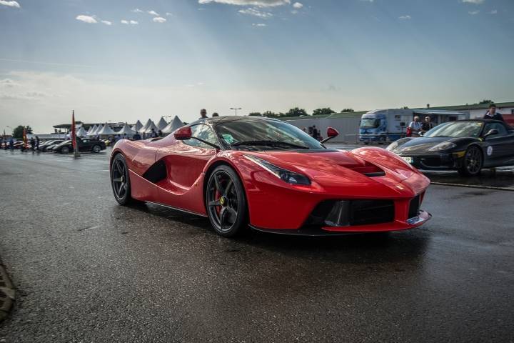 Red Ferrari