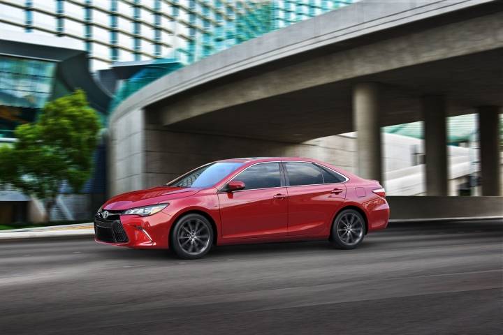 Red Toyota Corolla