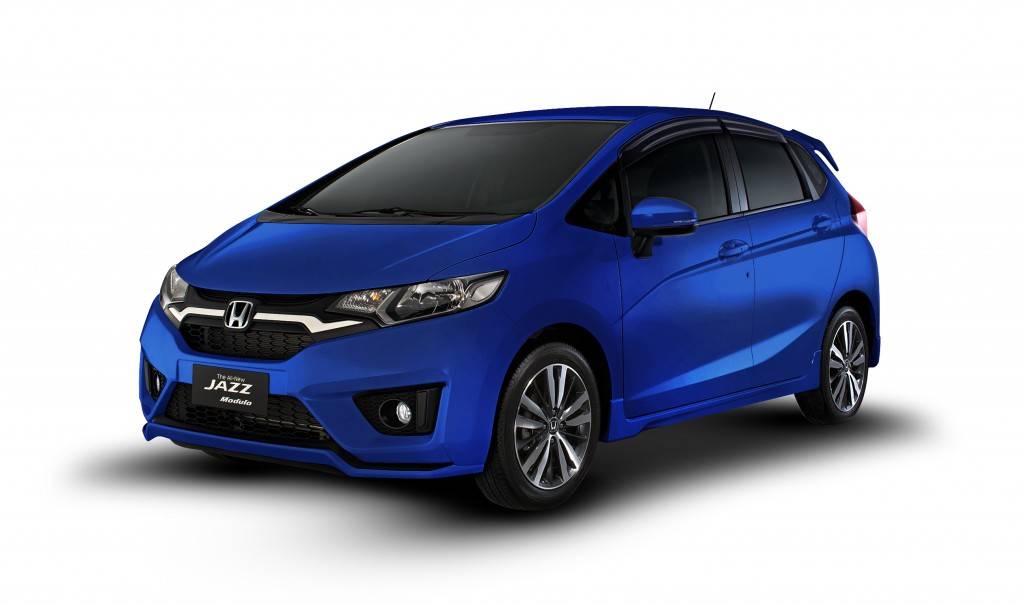 Cool Blue Honda Jazz