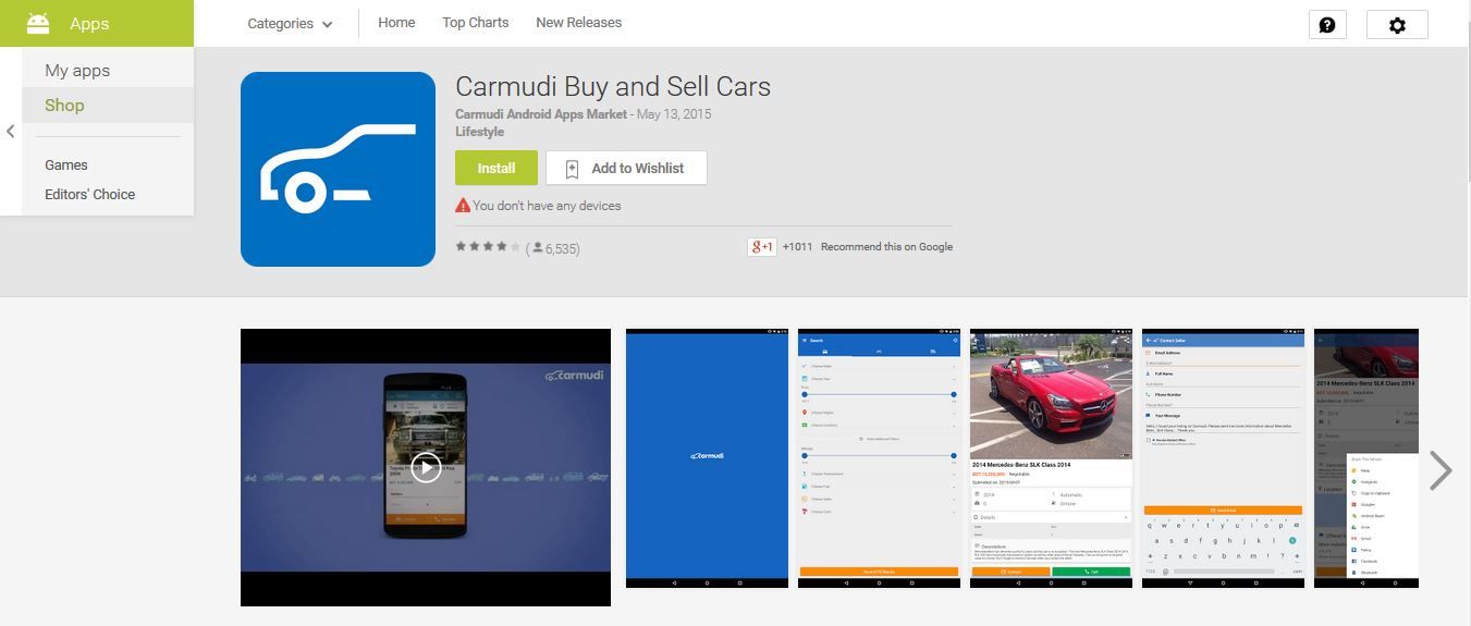 Carmudi Android download