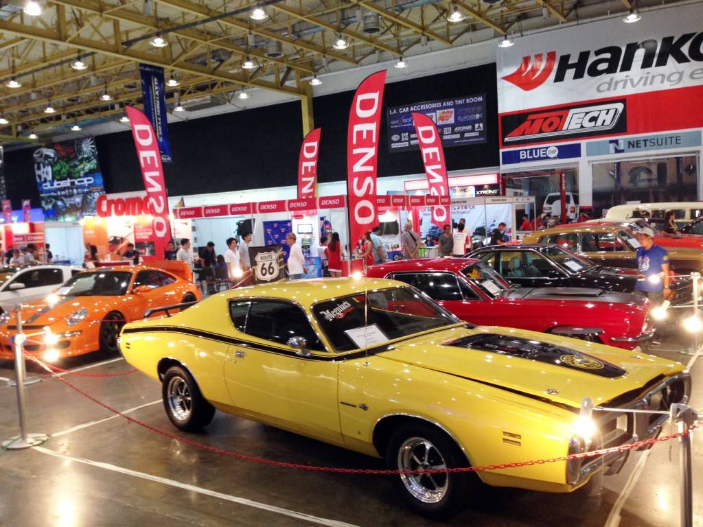 Yellow Ford Mustang