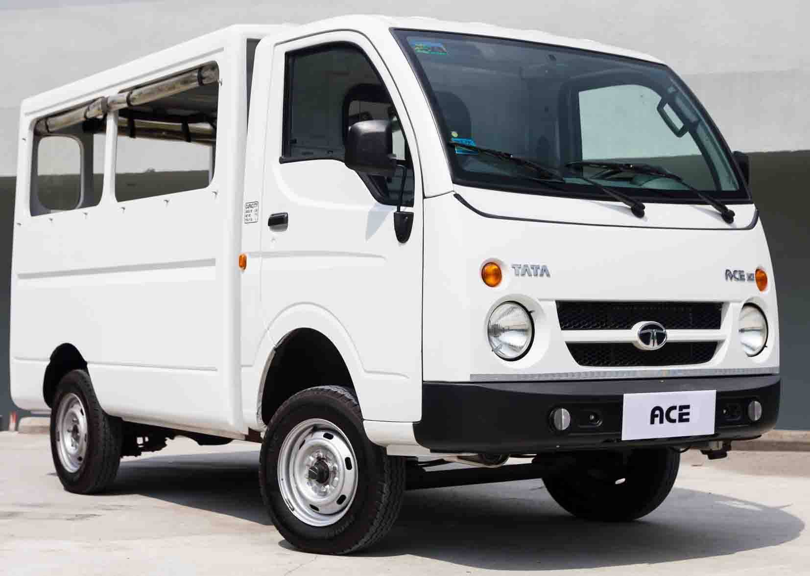 White Tata Ace