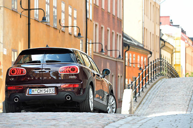 Mini clubman backview