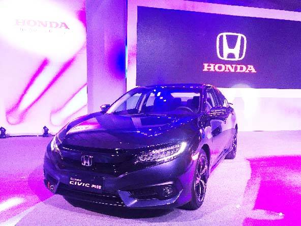 New Honda Civic front view