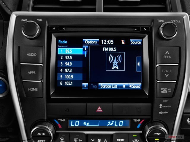 New Toyota Camry 2017 radio