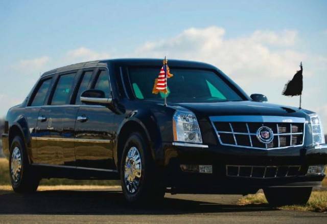 New presidential car of donald trump