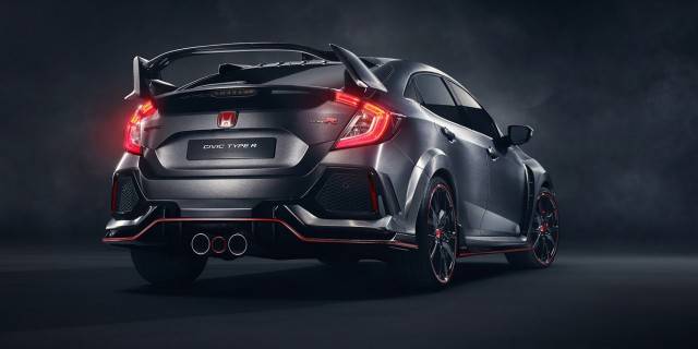 Honda Civic Type R 2018 backside