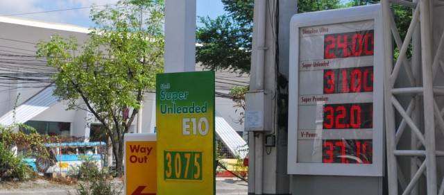 Gas prices posted