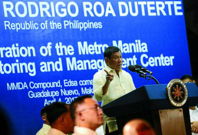 Pres. Duterte at MMDA