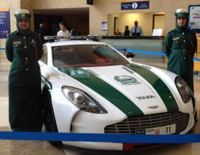 Aston Martin One 77 Police Cars