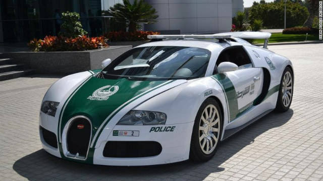 Bugatti Veyron Police Cars