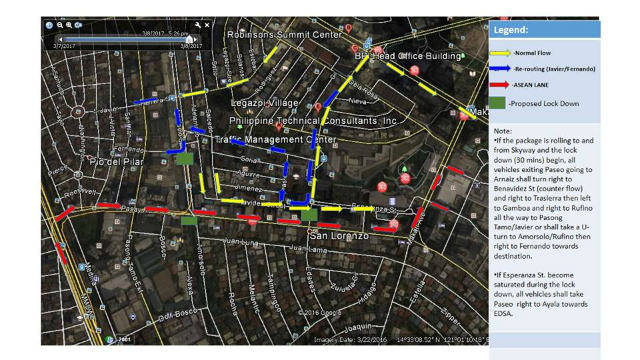 MMDA ASEAN Summit Rerouting Scheme