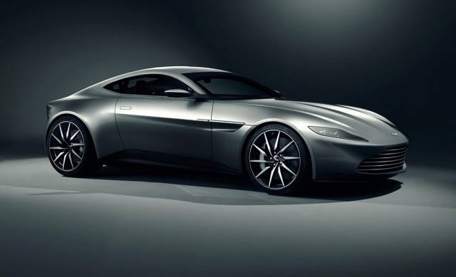 Gray Aston Martin DB-11 (2016)