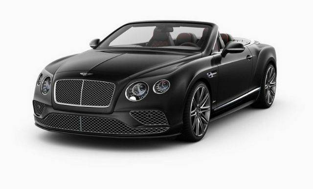 2017 Bentley Continental GT Speed Convertible 