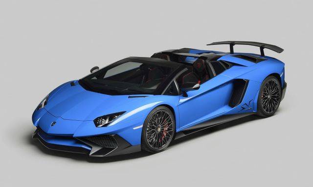 2017 Lamborghini Aventador LP750-4 SuperVeloce Roadster 