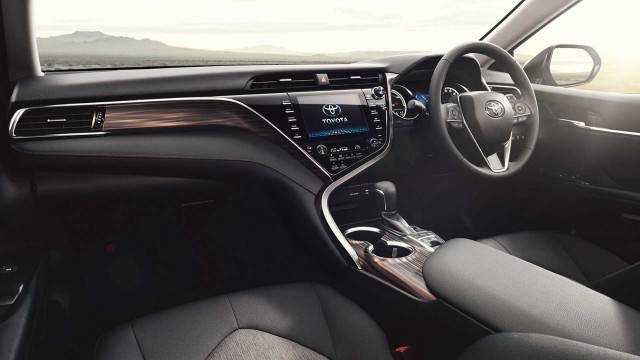 Dashboard of the 2018 Toyota Camry