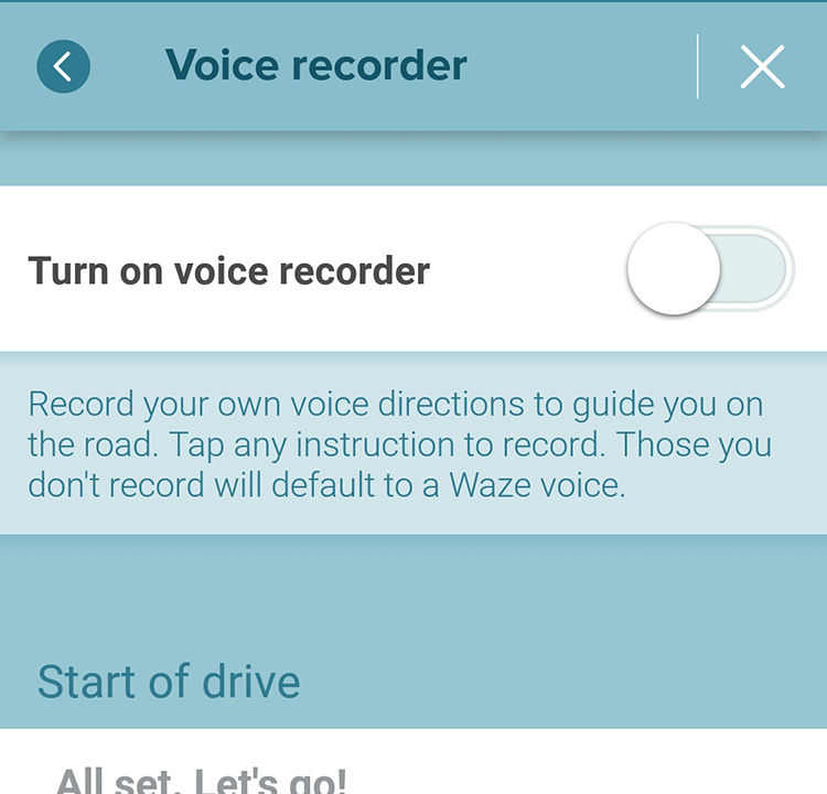 Horror scream pad Waze Voice Recorder Lets You Make Your Own Voice Guide