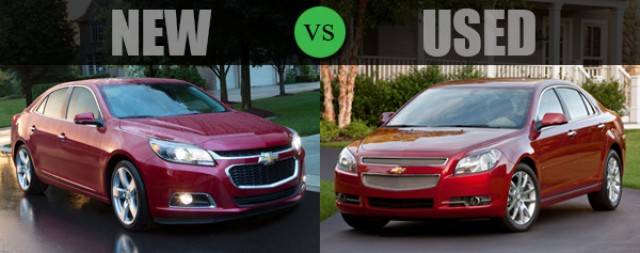 New vs used cars