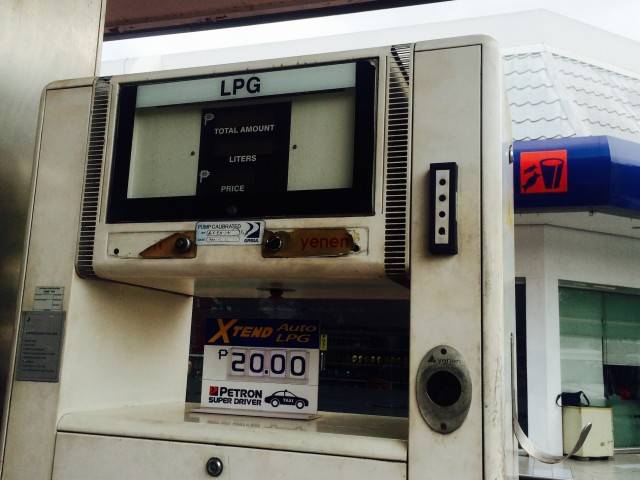 LPG gas engine pump station