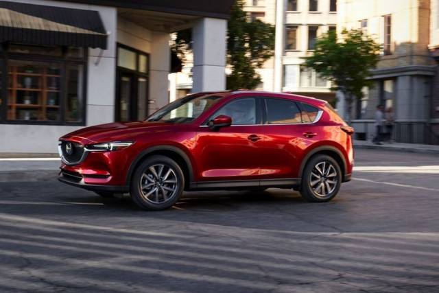 Red Mazda CX5