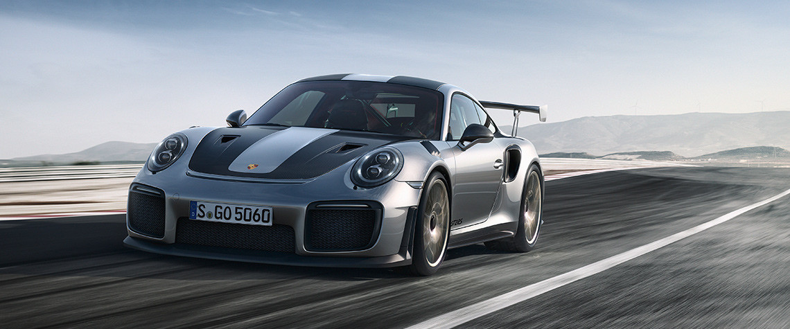 Porsche Reveals the Fastest and Most Powerful 911 model Front view Porsche 911