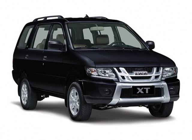 Black Isuzu Crosswind