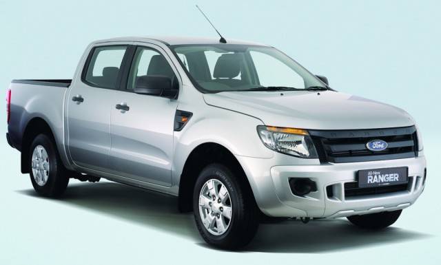 Silver Ford Ranger
