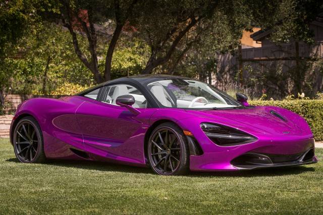 Purple McLaren