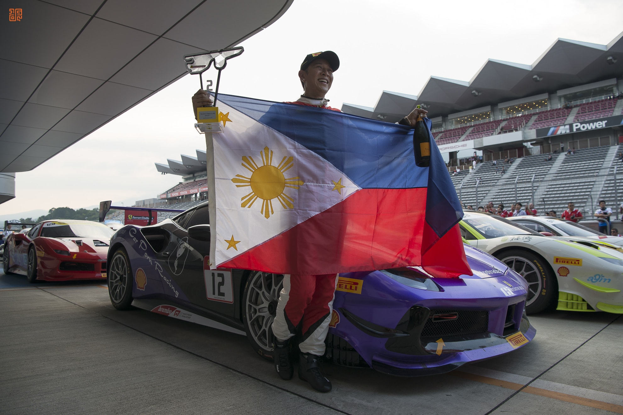 Angie King Joins Fourth Round of Ferrari Challenge Asia Pacific, Takes Second Place Finish Ferrari Challenge Asia Pacific