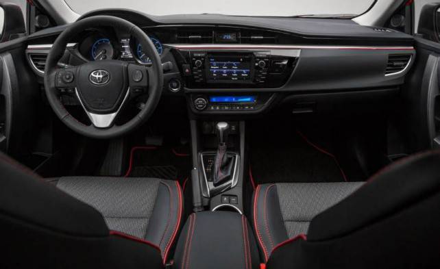 Toyota front seats