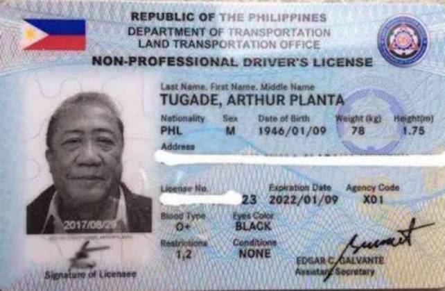 how to identify fake drivers license in the philippines