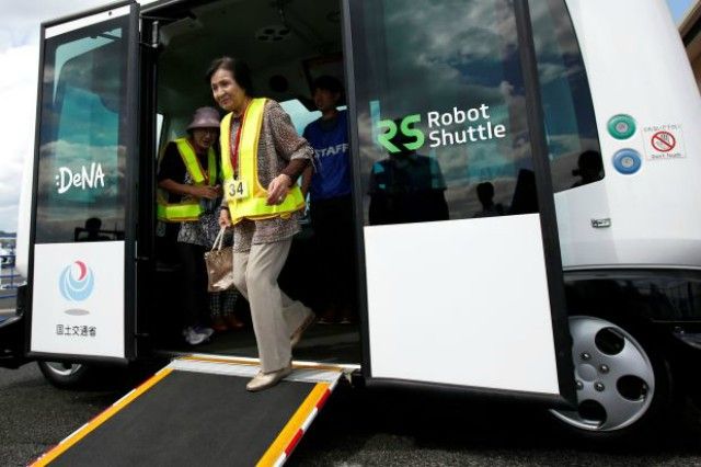 Driverless Robot Shuttle