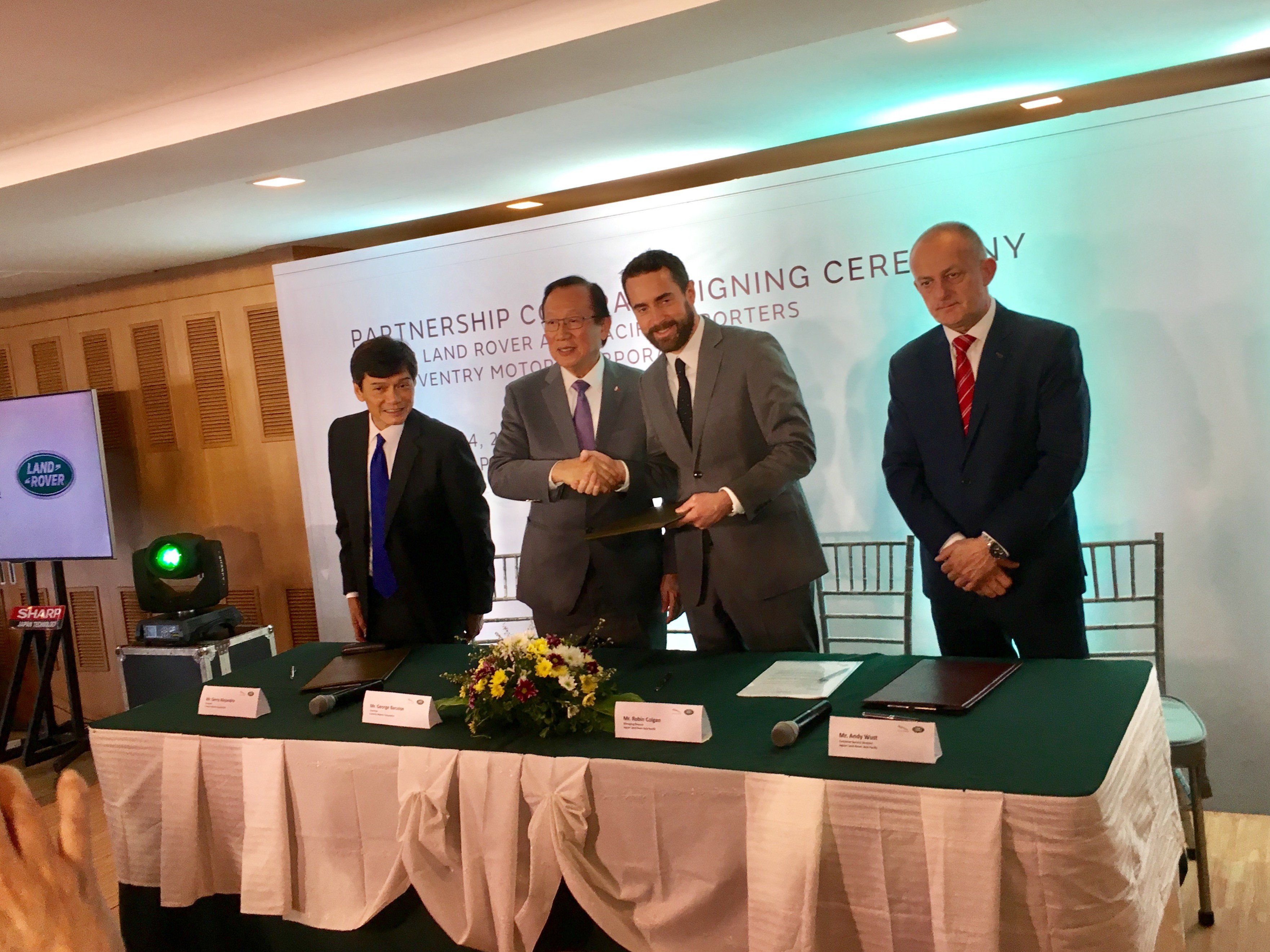 Jaguar, Land Rover Returns to PH under Coventry Motors Corporation Jaguar, Land Rover Returns to PH under Coventry Motors Corporation