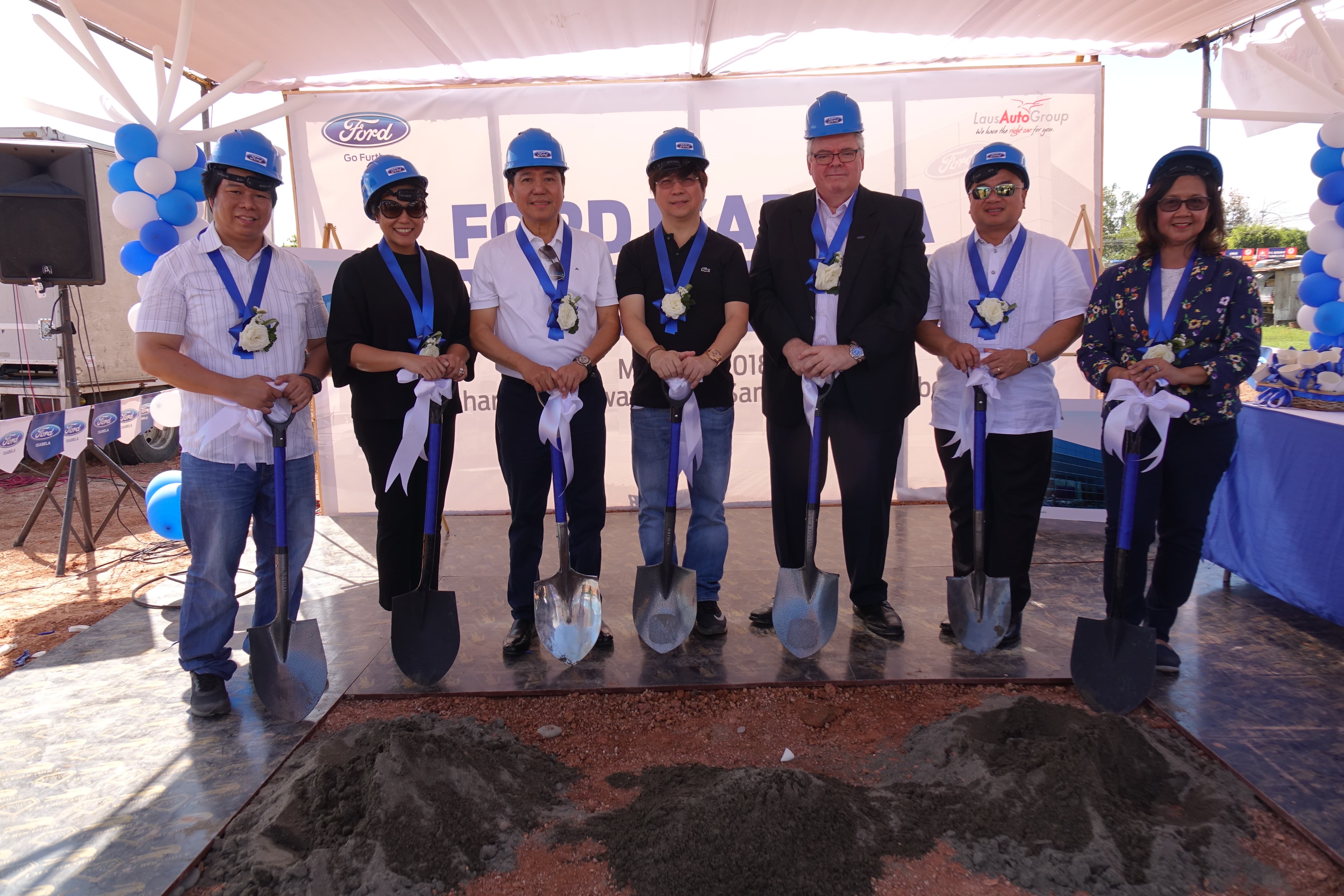 Ford Holds Groundbreaking Ceremony for New Isabela Dealership Location Ford Holds Groundbreaking Ceremony for New Isabela Dealership Location