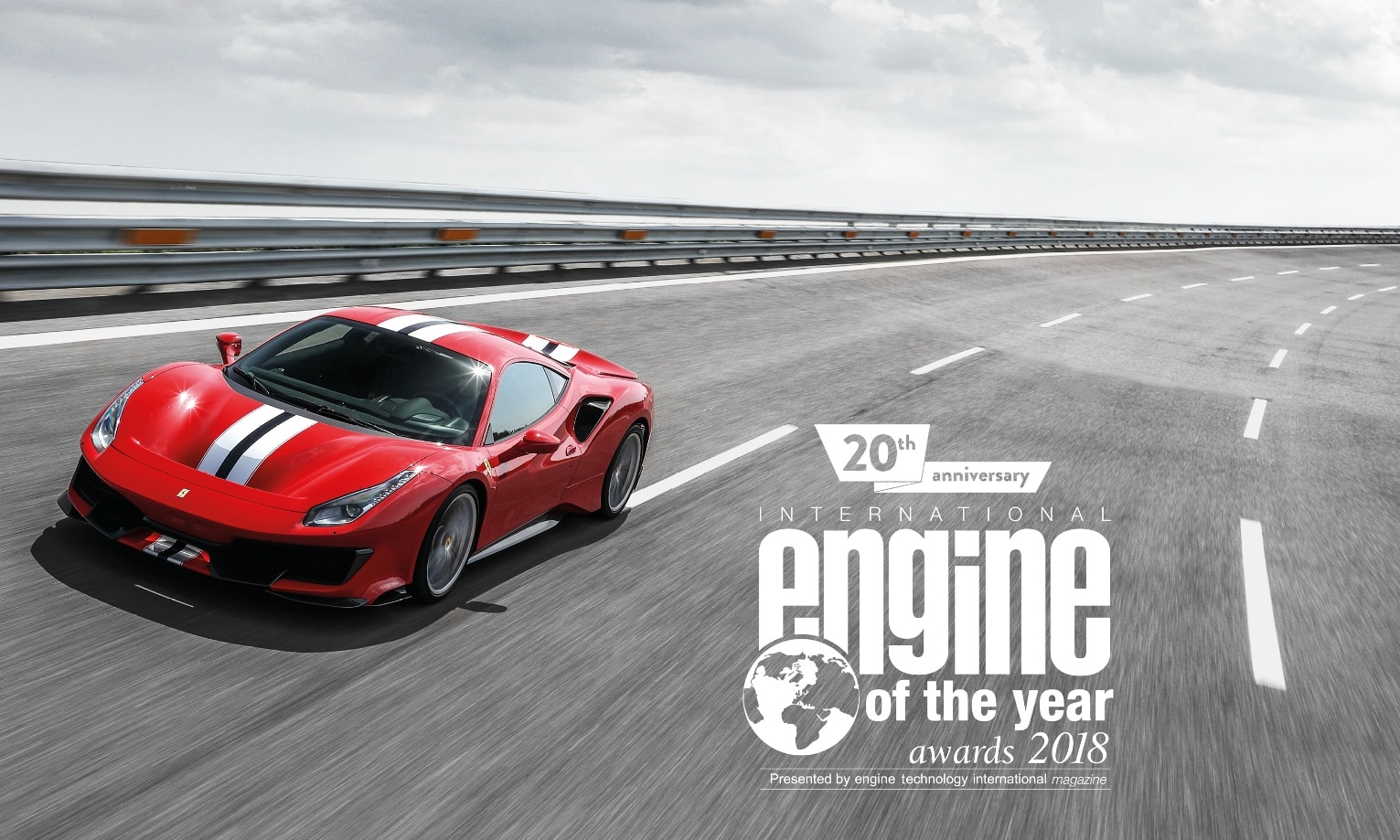 Ferrari 3.9-liter V8 Takes International Engine of the Year Award for 3rd Straight Year Ferrari 2018 International Engine of the Year