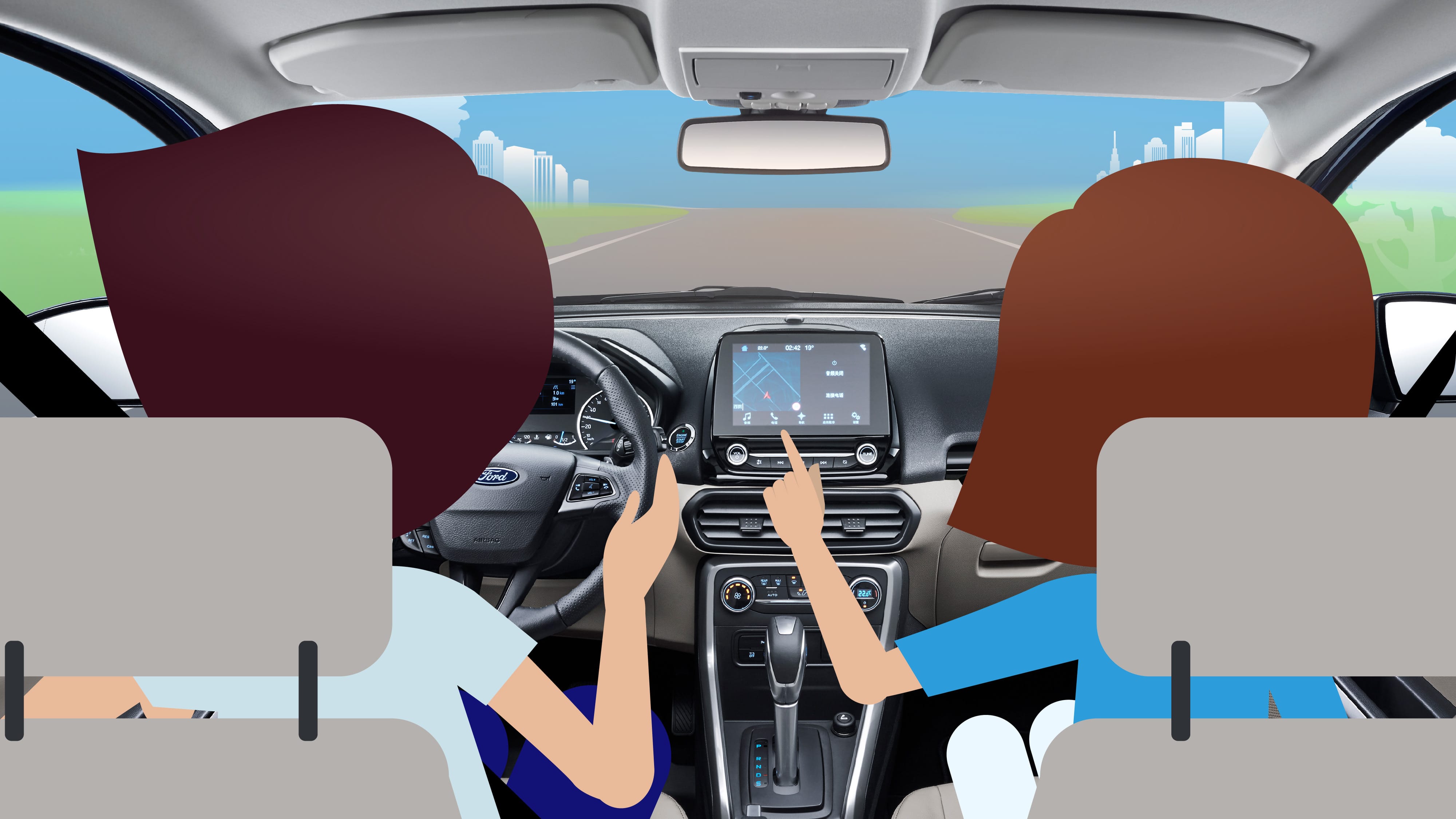 Drivers with Passengers More Likely to Engage in a Crash vs Driving Alone--Study Ford Everest