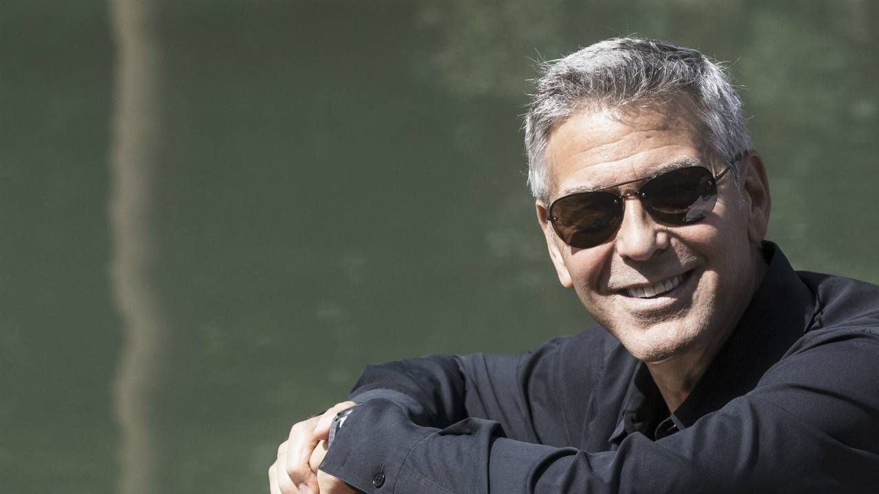 Actor George Clooney Brushes with Death in Terrifying Bike Crash