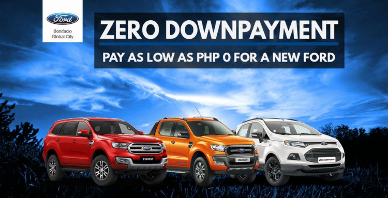 The Unbeatable Promo! Zero Down Payment for a Brand New