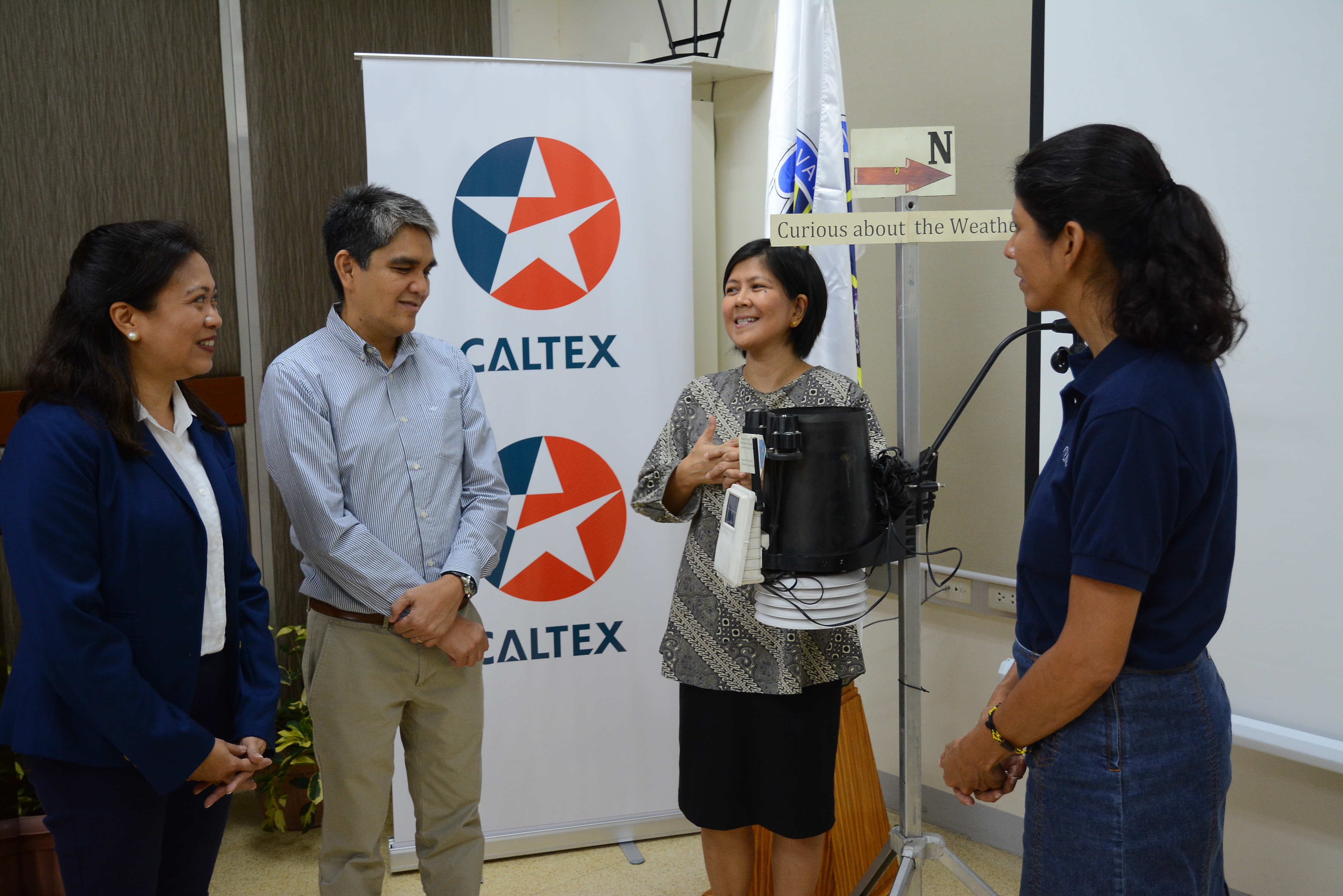 Caltex Continues to Host 18 Automated Weather Sensors, Donates PHP for Maintenance Caltex Continues to Host 18 Automated Weather Sensors, Donates PHP for Maintenance