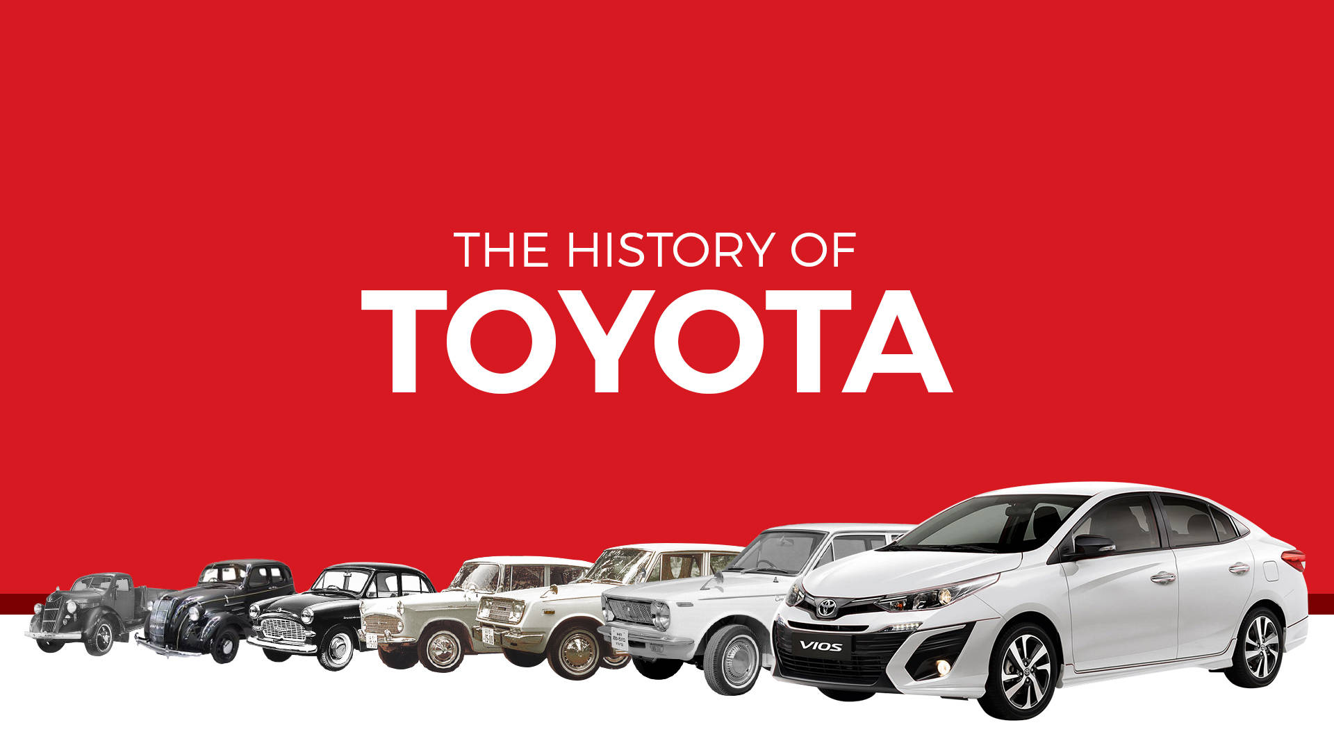 INFOGRAPHIC History of Toyota