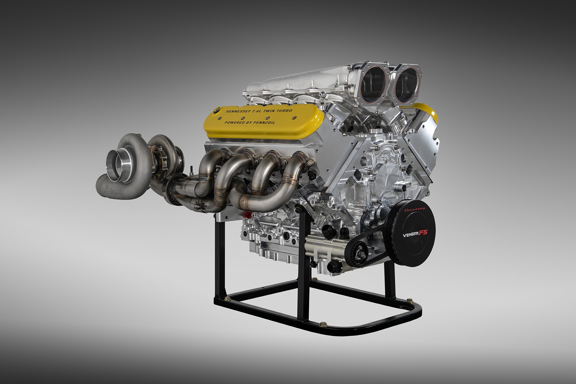Hennessey Reveals Venom F5's 1,600+ HP Twin Turbo V8 Hennessey Venom F5