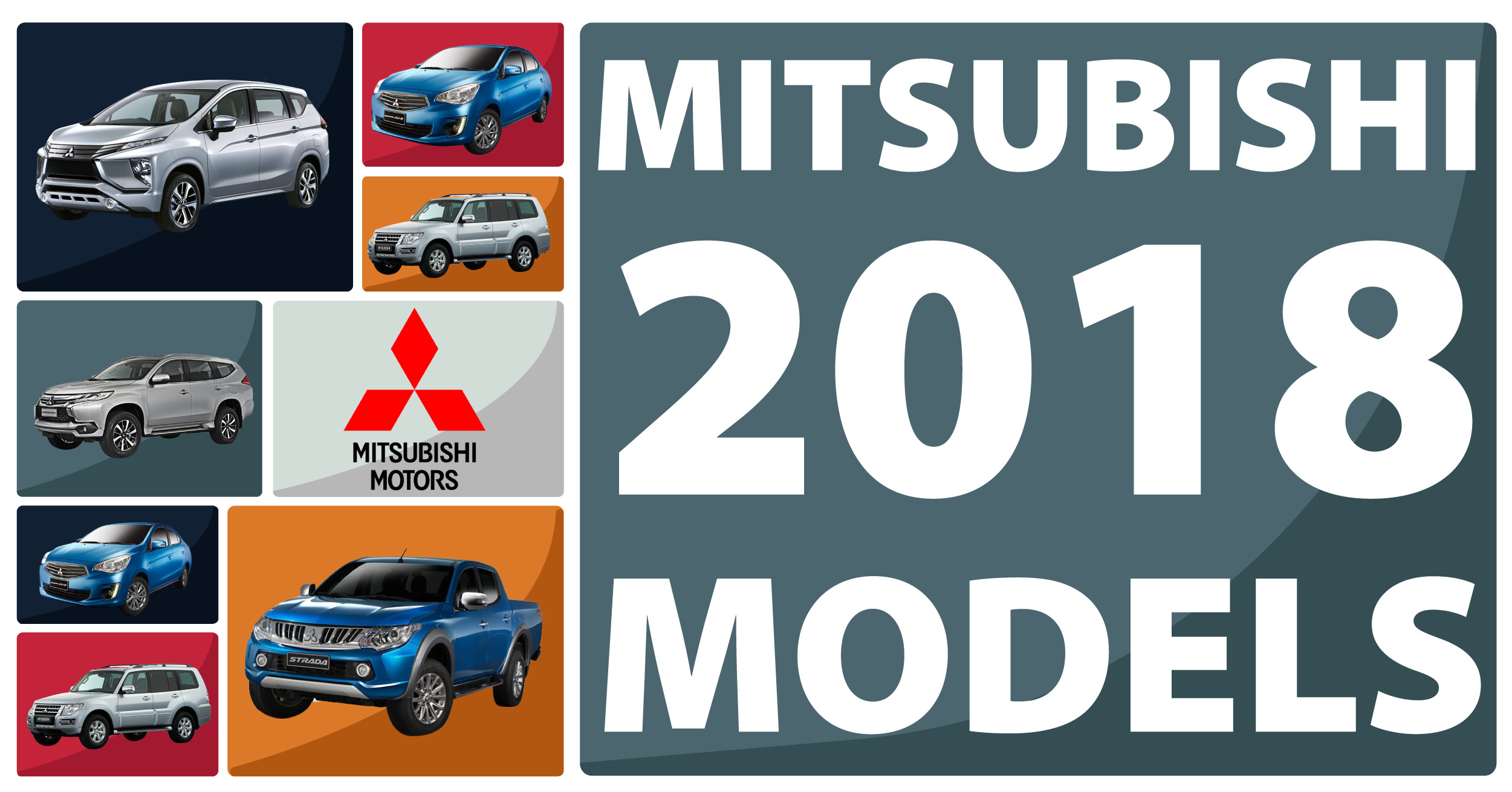 INFOGRAPHIC: Brand-New Mitsubishi 2018 Models Brand New Mitsubishi 2018 models Infographic